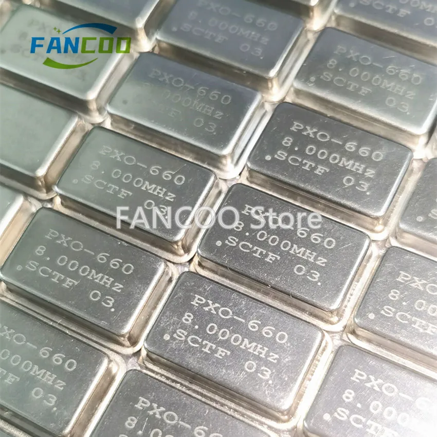5pcs 8M 8.000M 8MHZ 8.000MHZ Crystal Oscillator Active OSC DIP-4 Rectangle Full Size 3.3V 5V