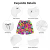 Men Board Shorts Classic Awful 90's Neon Cute Hawaii Swim Trunks Comfortable Running Surf Hot Sale Plus Size Beach Short Pants 5
