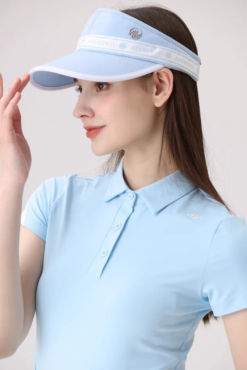 AW Golf Women's Clothing Set Summer Short Sleeved T-shirt Fashion Breathable Top Korean Golf Wear Ladies High-waist Shorts