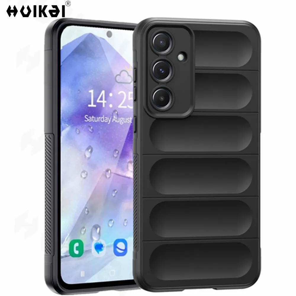 Premium Silicone Full Protective Case with Enhanced Camera Covers for Samsung Galaxy Phones