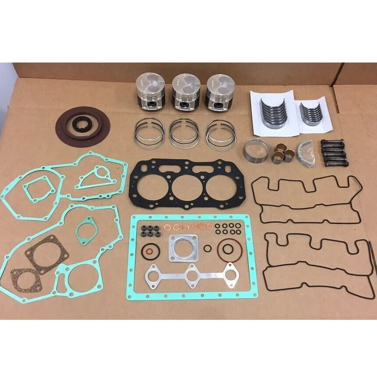 

Fits New Holland T1520, T2220, Boomer 2035 Tractor Engine Overhaul Rebuild Kit