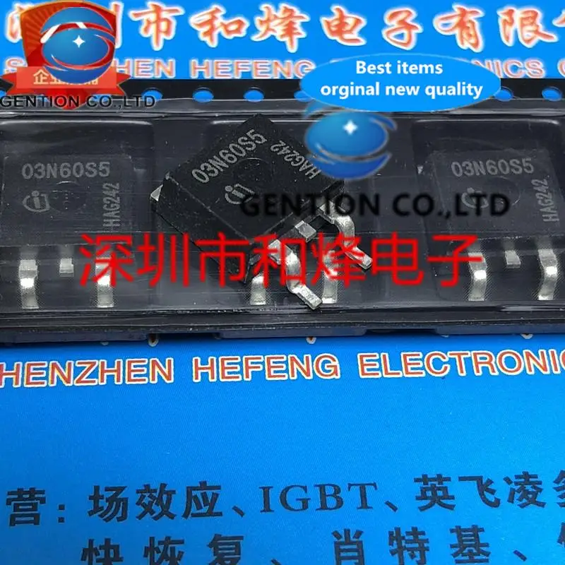 

10 шт. 3N60S5 SPB03N60S5 TO-263 600V 3.2a в наличии 100% новый и оригинальный