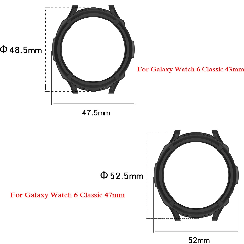 Durable 2-in-1 TPU Armor Protector Case & Bezel Ring Cover