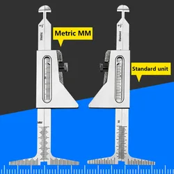 Règle de hauteur de soudure, règle d'inspection de soudure, couture de soudure, mauvais bord, échelle Laser, outils de mesure multifonctions en acier inoxydable 