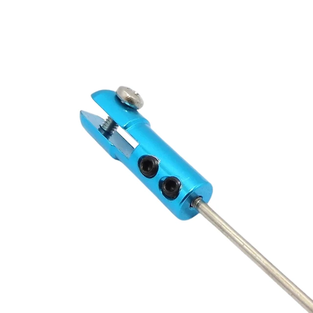 MECCANIXITY Aluminum Servo Arm Horn & Pull Rod - Blue, RC Car Upgrade Part, 20mm & 13.5mm Hole Spacing 12 thumbnail image