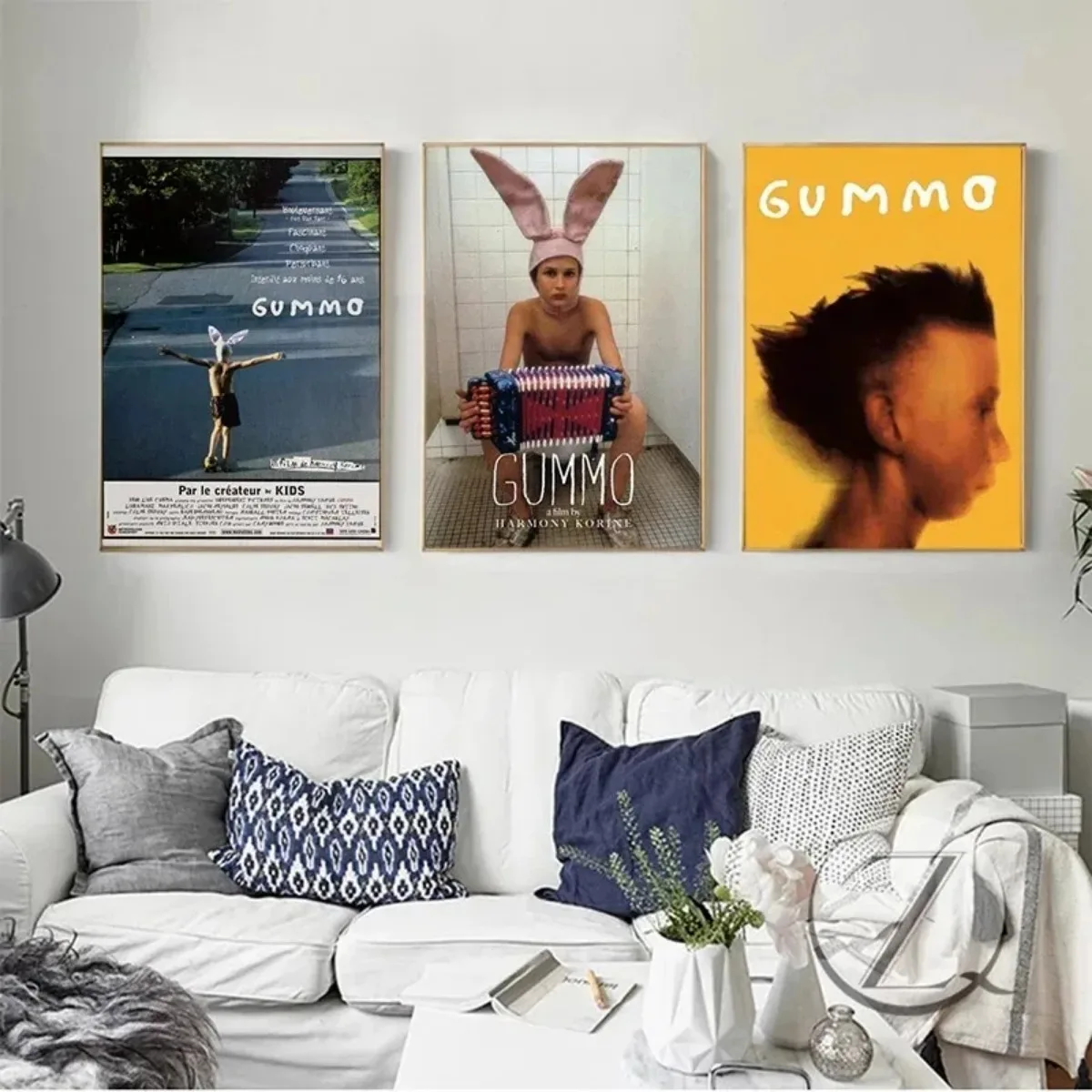 인기 희귀 영화 GUMMO 아트 아트 워크 포스터 및 포스터, 캔버스 페인팅, 벽 아트 그림, 거실 홈 장식 인테리어