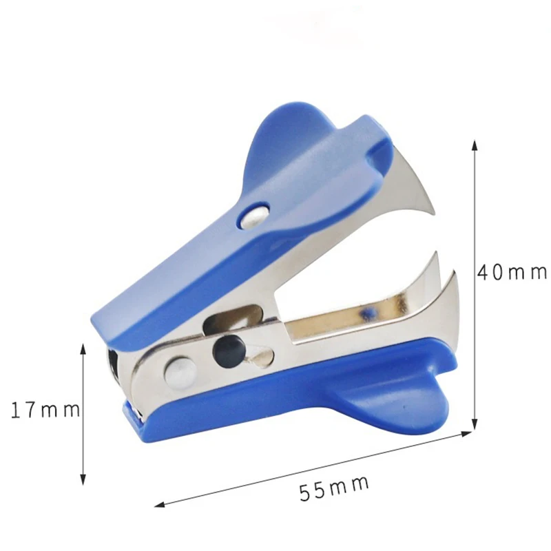 1pcs Portable Staple Remover Less Effort Nail Puller Stapler Nail Clip Tool for Office Binding Supplies Home School Stationery staple remover