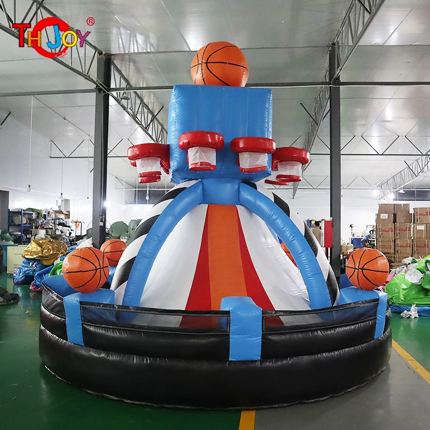 Inflatable Basketball Hoop Shot Inflatable Basketball Shooting Sport Game for backyard party