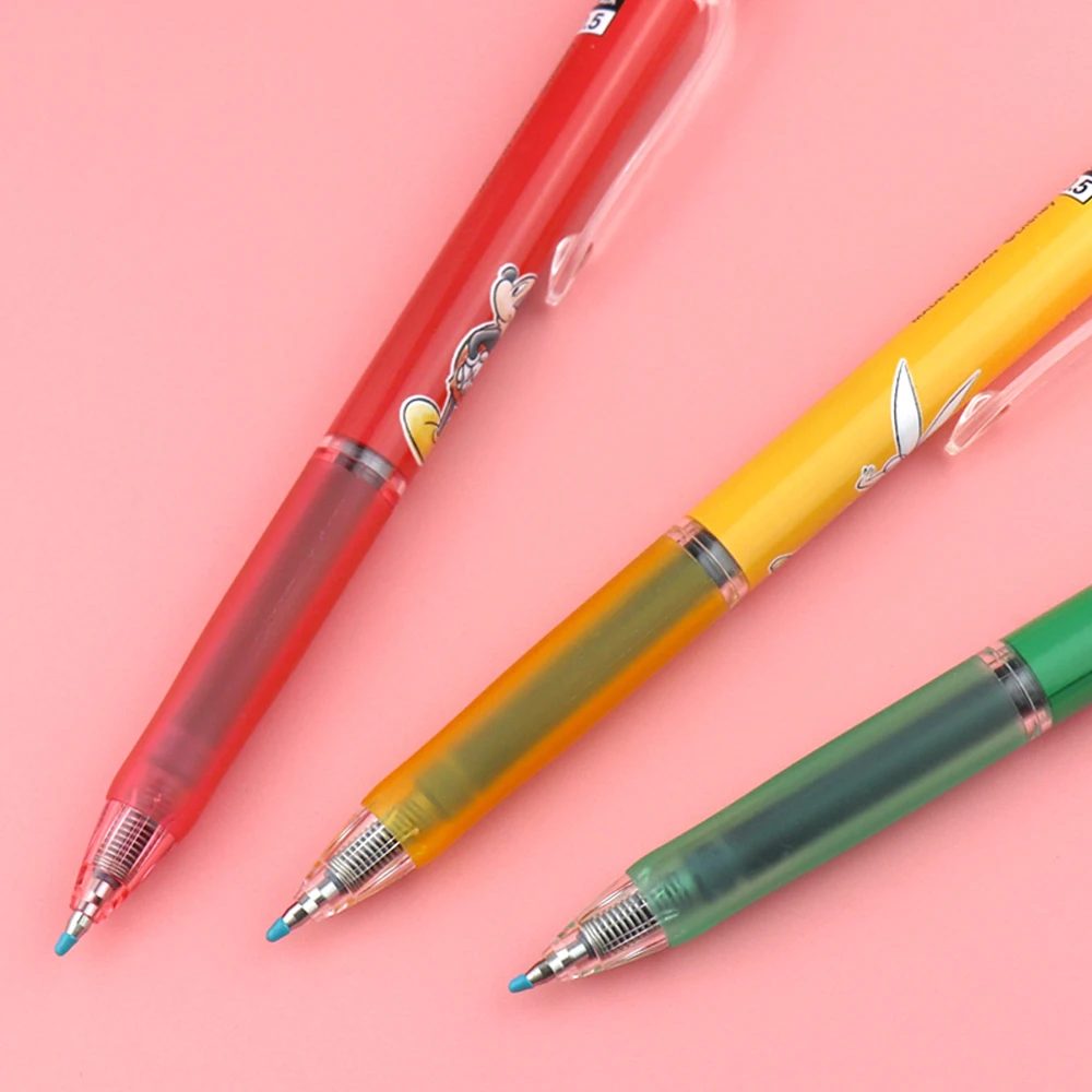Japanese Stationery UNI Gel Pen UMN-158DS Smooth Limited Office Black Pressed Ballpoint Pen 0.5mm Kawaii School Supplies 6