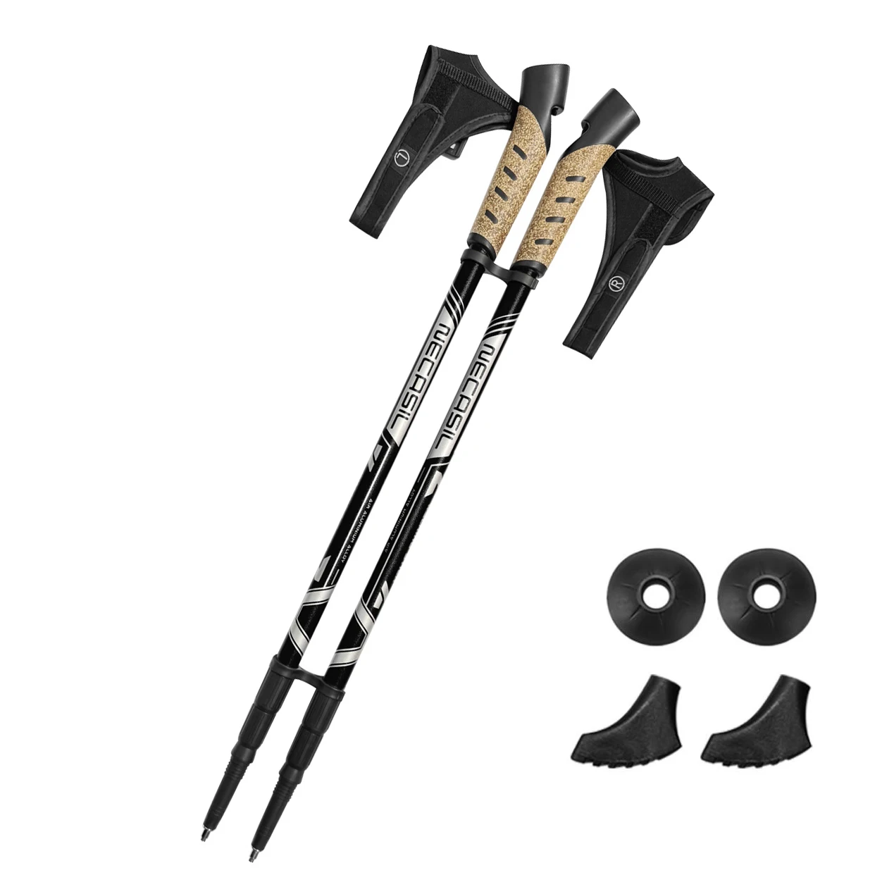  slider image of 2PCS Nordic Walking Poles