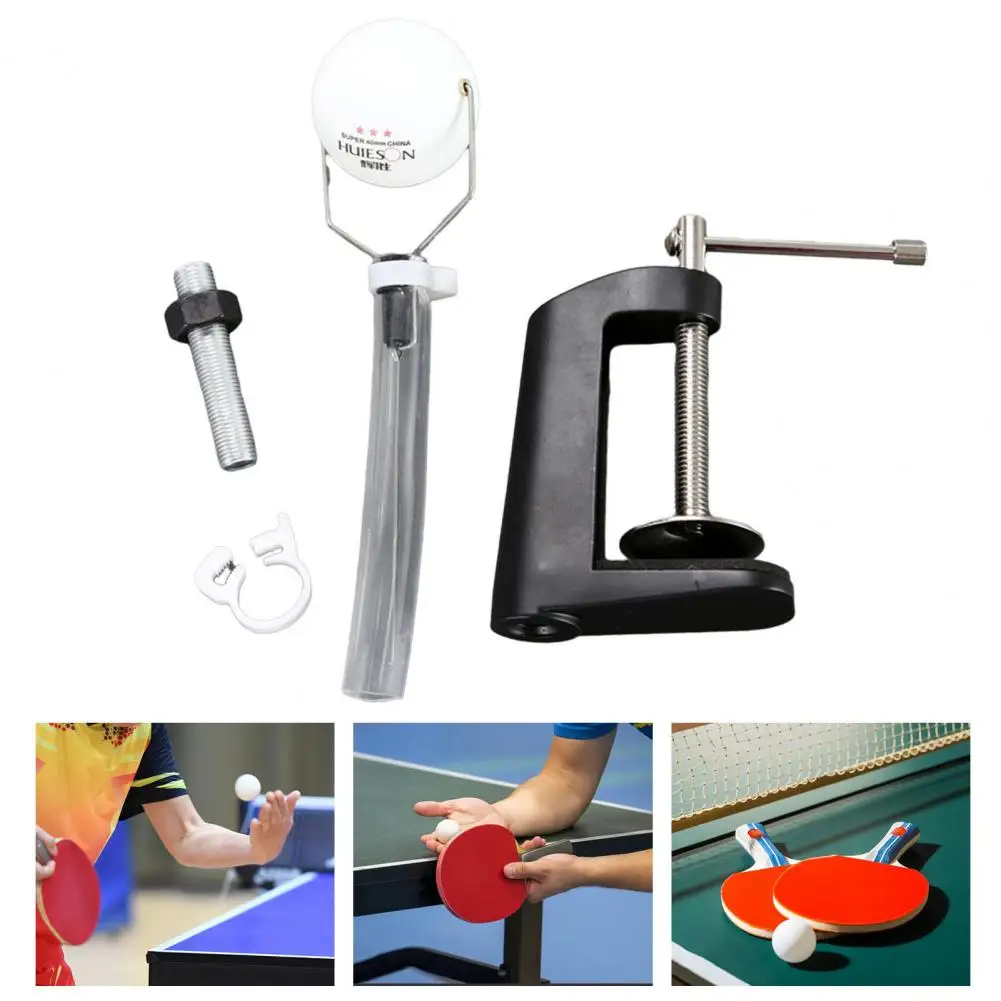 1 Set Tipo Di Clip Robot Da Allenamento Per Allenatore Di Ping Pong Dispositivo Di Allenamento Professionale Per Ping-Pong Macchina Da Ping Pong A Rim
