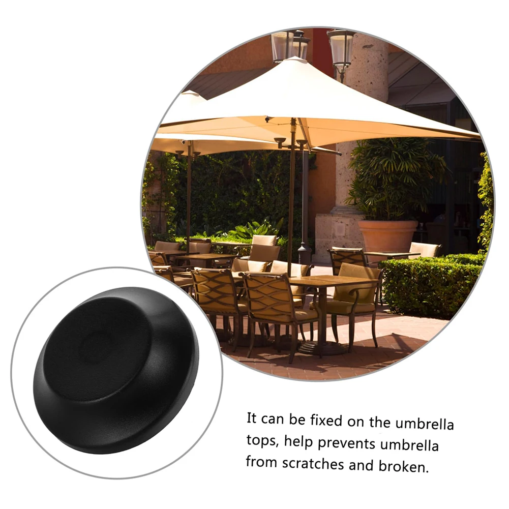 Pole Umbrella Cap Outdoor Parasol Protectors Garden Parasol Lightweight Professional Design Smooth Lines Strong Grip