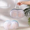 Bra laundry bag Bra Wash Bag Mesh Laundry Washing Bag with Zipper Foldable Mesh Lingerie Underwear Mesh Bra Washer bag 1
