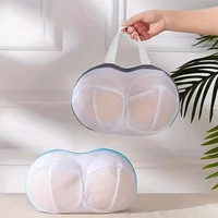 Bra laundry bag Bra Wash Bag Mesh Laundry Washing Bag with Zipper Foldable Mesh Lingerie Underwear Mesh Bra Washer bag 1