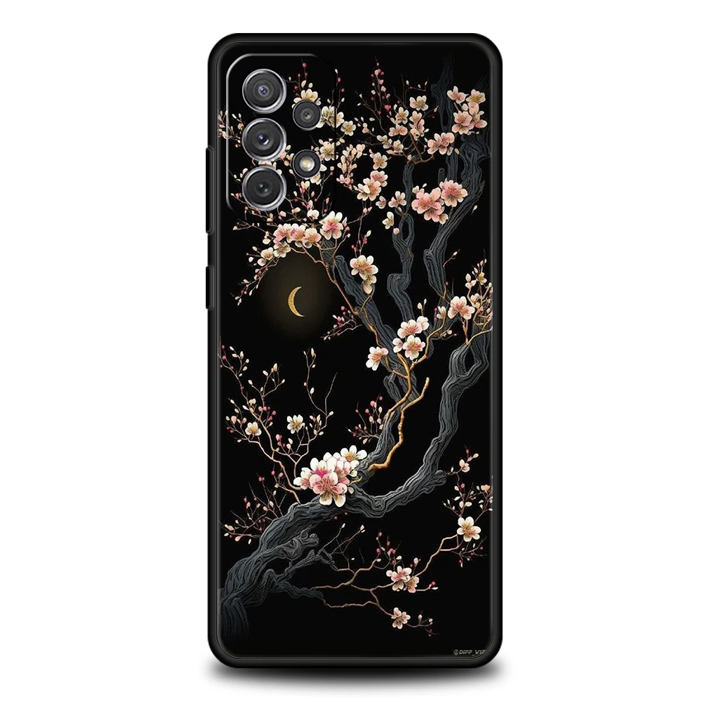 Luxurious Gold Foil Art Phone Case - Elegant Soft Shell Design