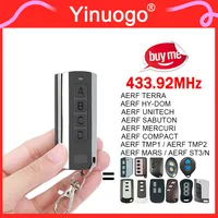 For AERF Garage Remote Control 433MHz Compatible With AERF HY-DOM TERRA C4 SABUTON UNITECH MERCURI COMPACT MARS ST3/N TMP1 TMP2 1
