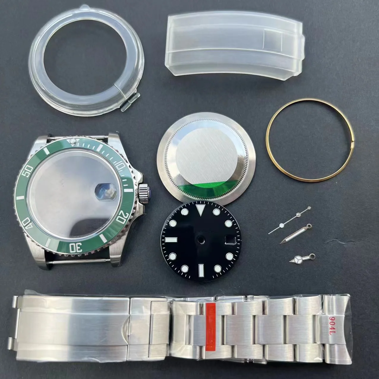 41mm Assemble Watch Case Set for 2824 28362 3235 Movement Stainless