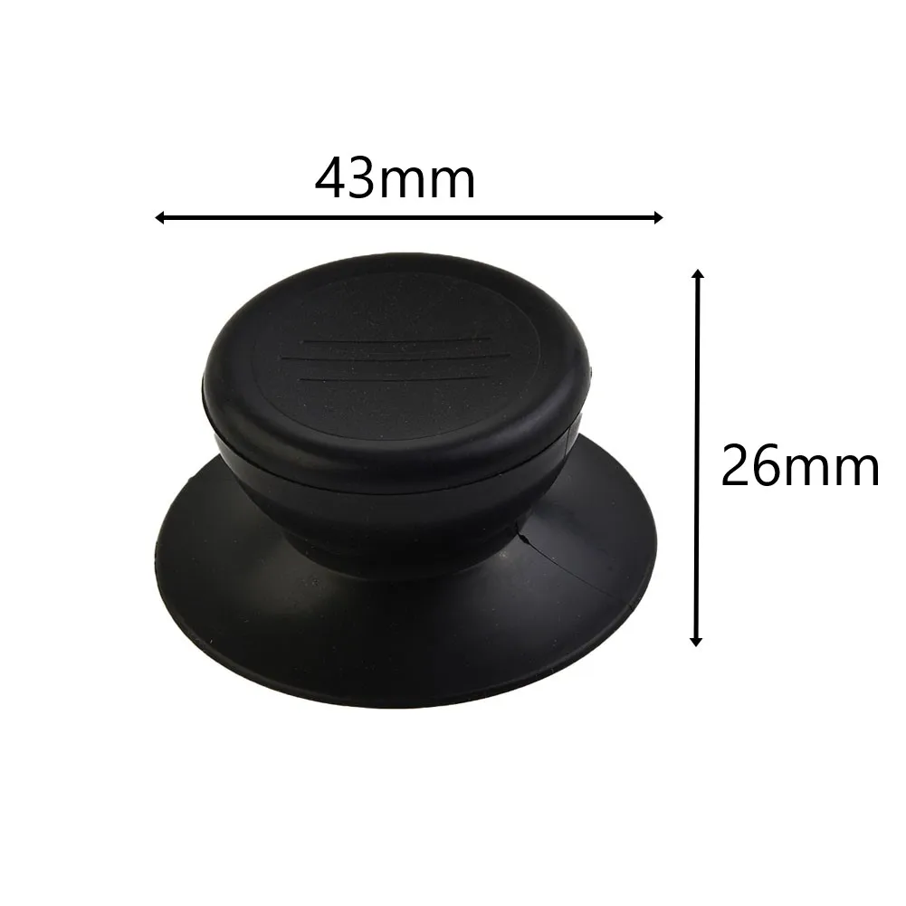 Description Picture 5 of item5pcs Black Pot Lid Cap Pot Lid Handle Cookware Parts Plastic Pot Lids Cooker Cover Anti Scalding Friction Resistant