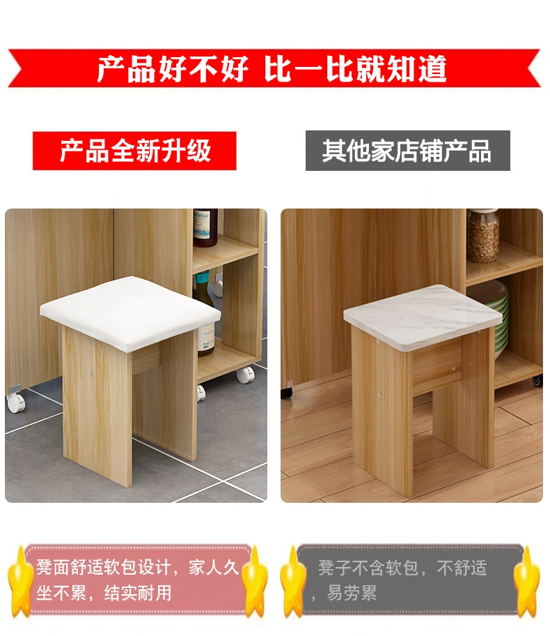 Folding Dining Table Set 4 Chairs Italian Nordic Luxury Dining Table Decorate Simple Mesas Y Sillas De Comedor Kitchen Furniture