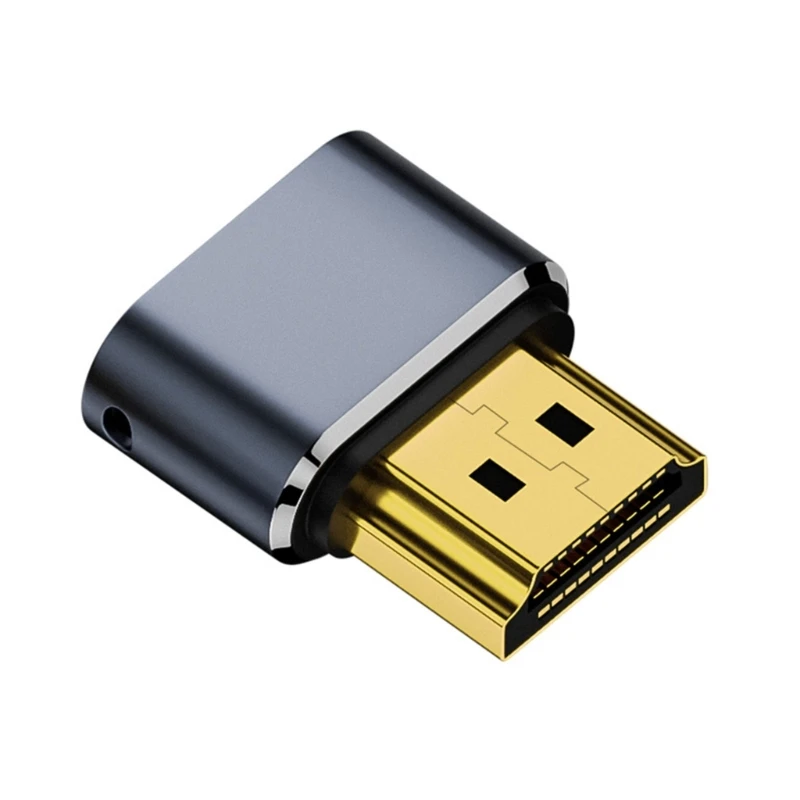 HDMI Dummy Plug HDMI Virtual Monitor Connector for HDTV Graphics Cards, Ensures Crisp Visuals and Smooth Performances