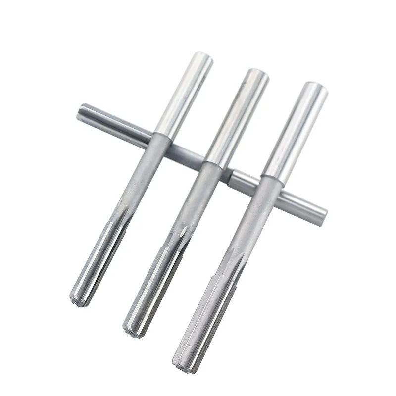 CMCP HSS H7 Machine Reamers Set 4/5/8pcs 3-10mm Straight Shank Chucking Reamer Metal Cutter Tool Straight Reamer hss reamer steel reamer tools