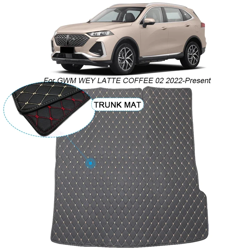 

Custom Car Styling Trunk Main Mat Waterproof Anti Scratch Non-slip Protect Cover For GMW WEY LATTE COFFEE 01 2022-2025 Accessory