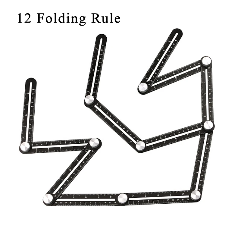 Aluminium Alloy Angle Ruler Finder Measuring Ruler Perforated Mold Template Tool Izer Locator Drill Guide Tile Hole drilling guides