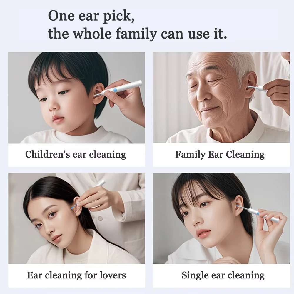 Smart Visual Ear Cleaner Hd Endoscope With Silicone Protective Tip_voghion.com
