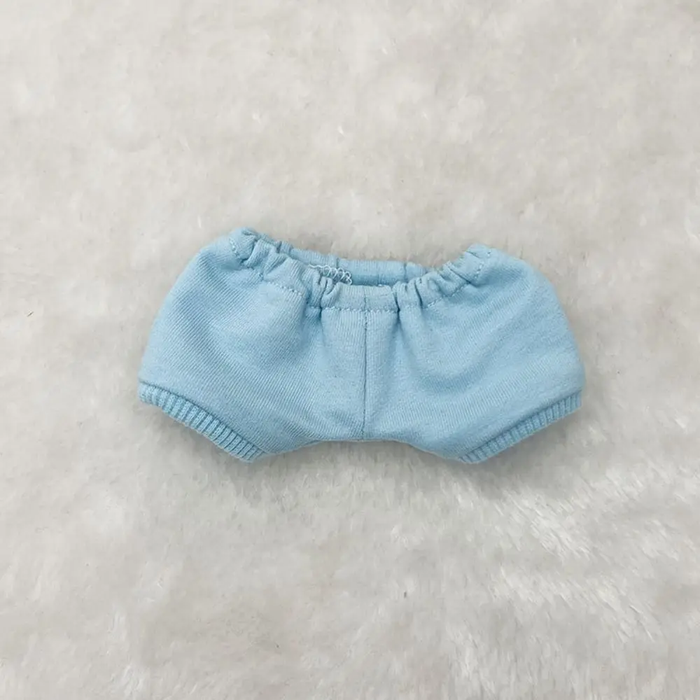10CM Doll Pants Candy Color Casual Shorts Versatile Sport Trousers For 1/11 1/12 OB11 Dolls Wear Kids Toy Dolls Accessories