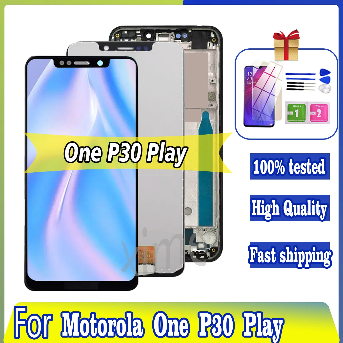 

5.9" Original LCD For Motorola Moto One P30 Play LCD XT1941-1 XT1941-3 XT1941-4 Display Touch Screen For OneP30 Play Assembly