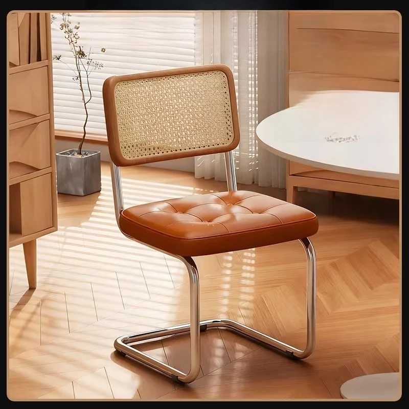 كرسي خيزران شبكي طقم قطعتين