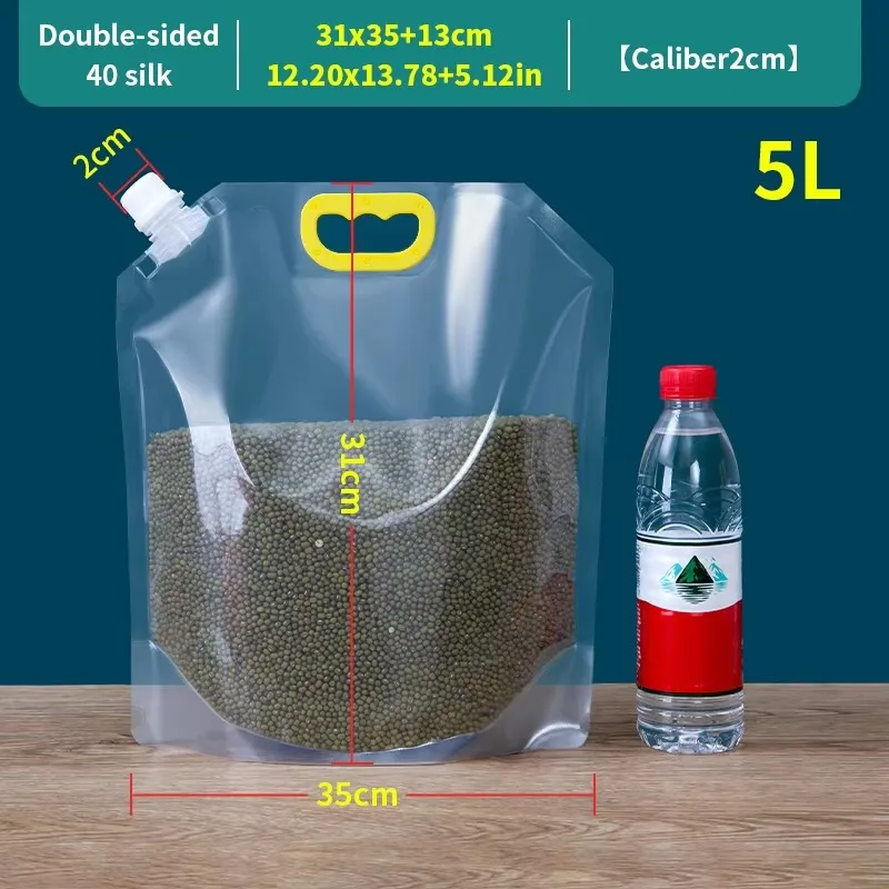 Eco-Friendly Leakproof Storage Bags for Liquid and Solid Foods