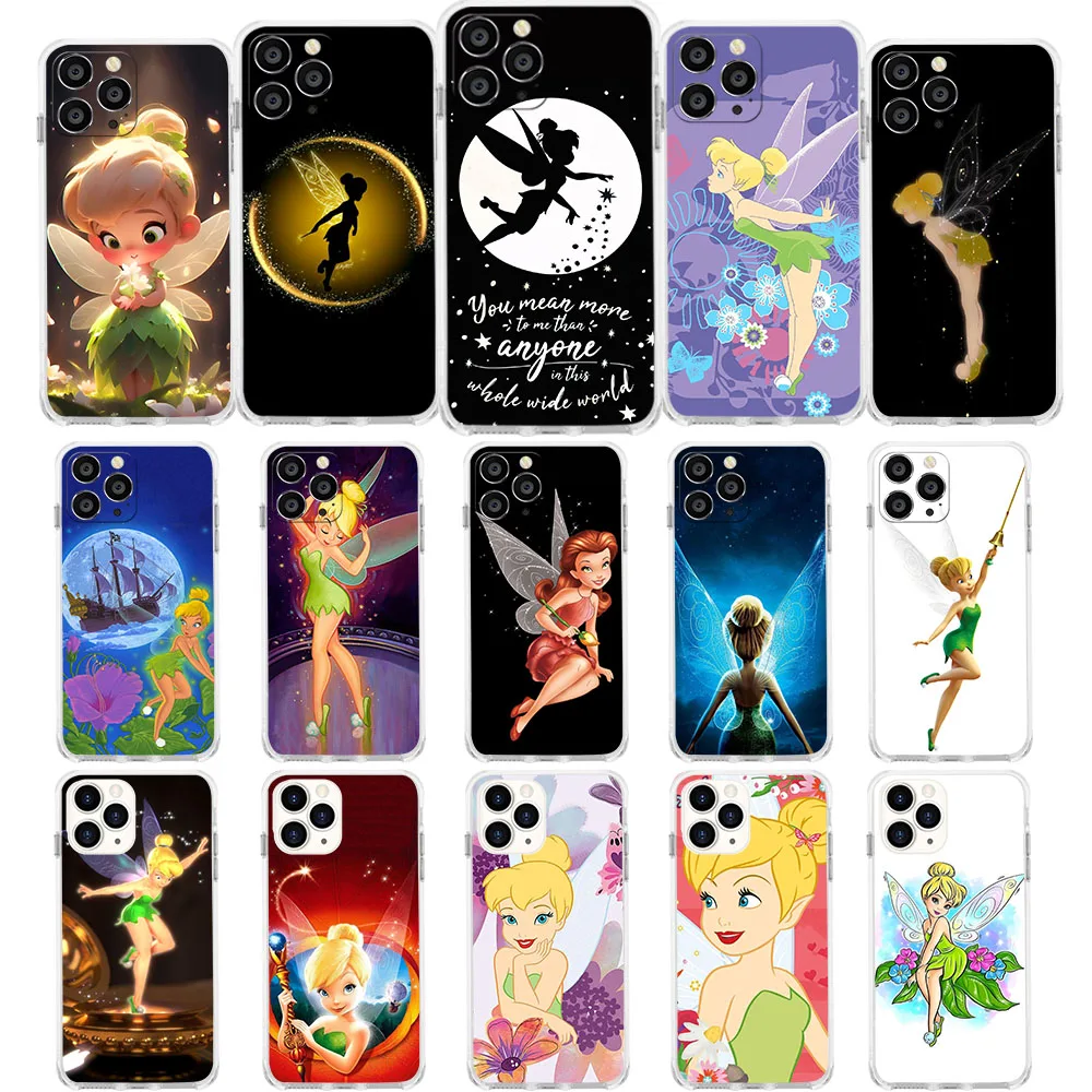 Ny-96 Tinkerbell Fairy Custodia Morbida Per Lg K52 K65 K42 K118 K11 Plus K10 K22 K40 K12 X4 K40S K41S K50S K51S K61 K92