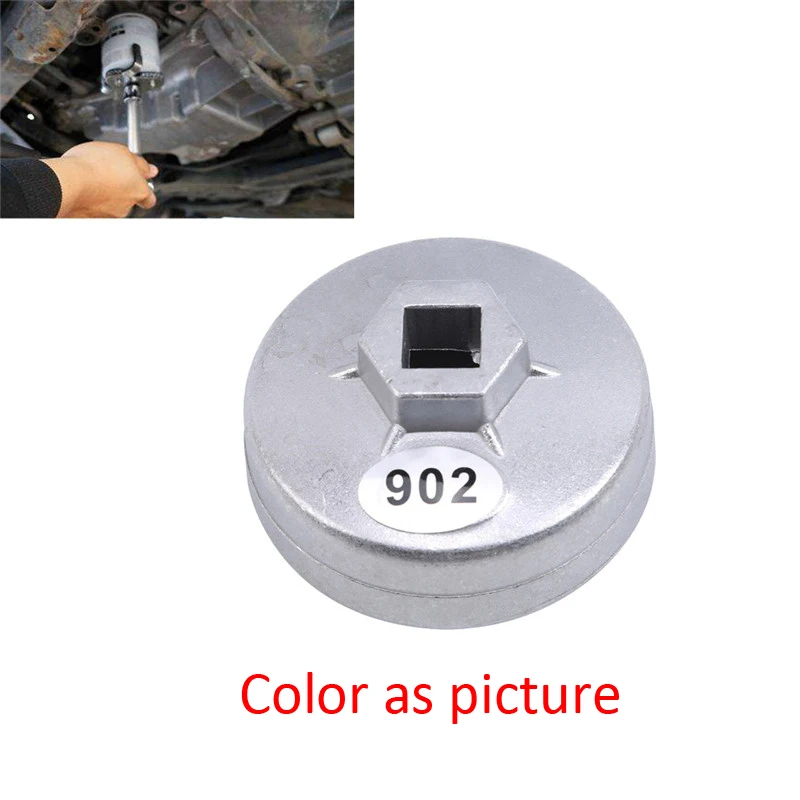 

1pc Cap Type Oil Grid Key Assembly And Disassembly Filter Wrench Removal Sleeve Maintenan Colour As Picture