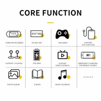 SF3000 Ретро портативная игровая консоль Linux система 4,5 дюйма 854*480 IPS экран 3000 мАч портативный карманный видеоплеер игры — изображение 6