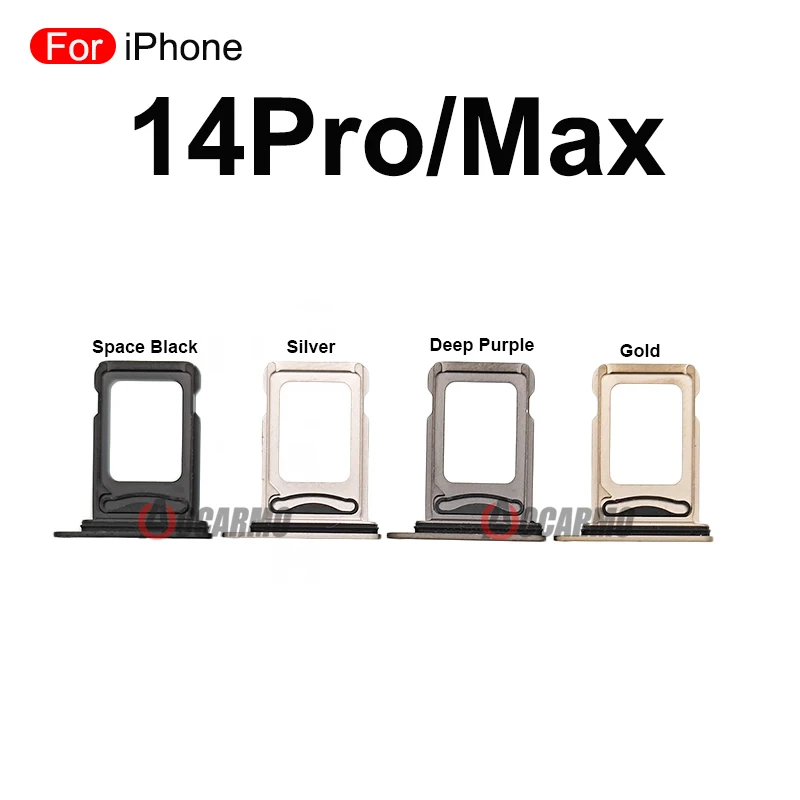 Single / Dual Sim Card For iPhone 14 Pro 14Pro Max SIM Tray Slot