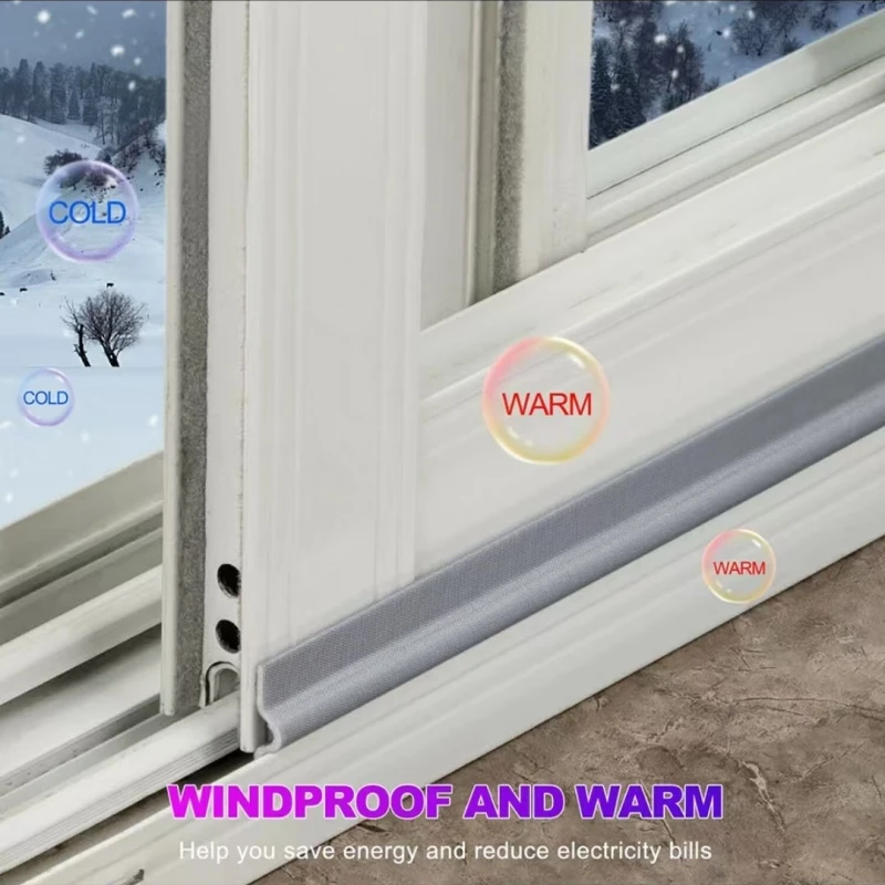 Self-Adhesive High-Density Foam Sealing Strip for Windproof and Sound Insulation
