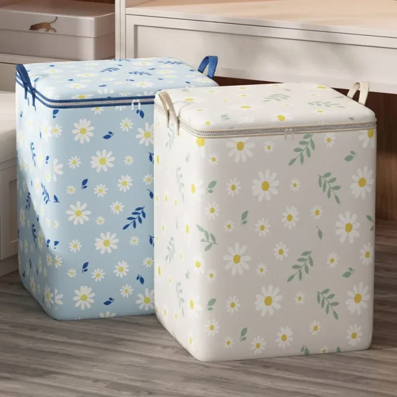Home Foldable Storage Box Large Capacity Storage Bag Foldable Printed Multi-Purpose Home Storage Bag 2