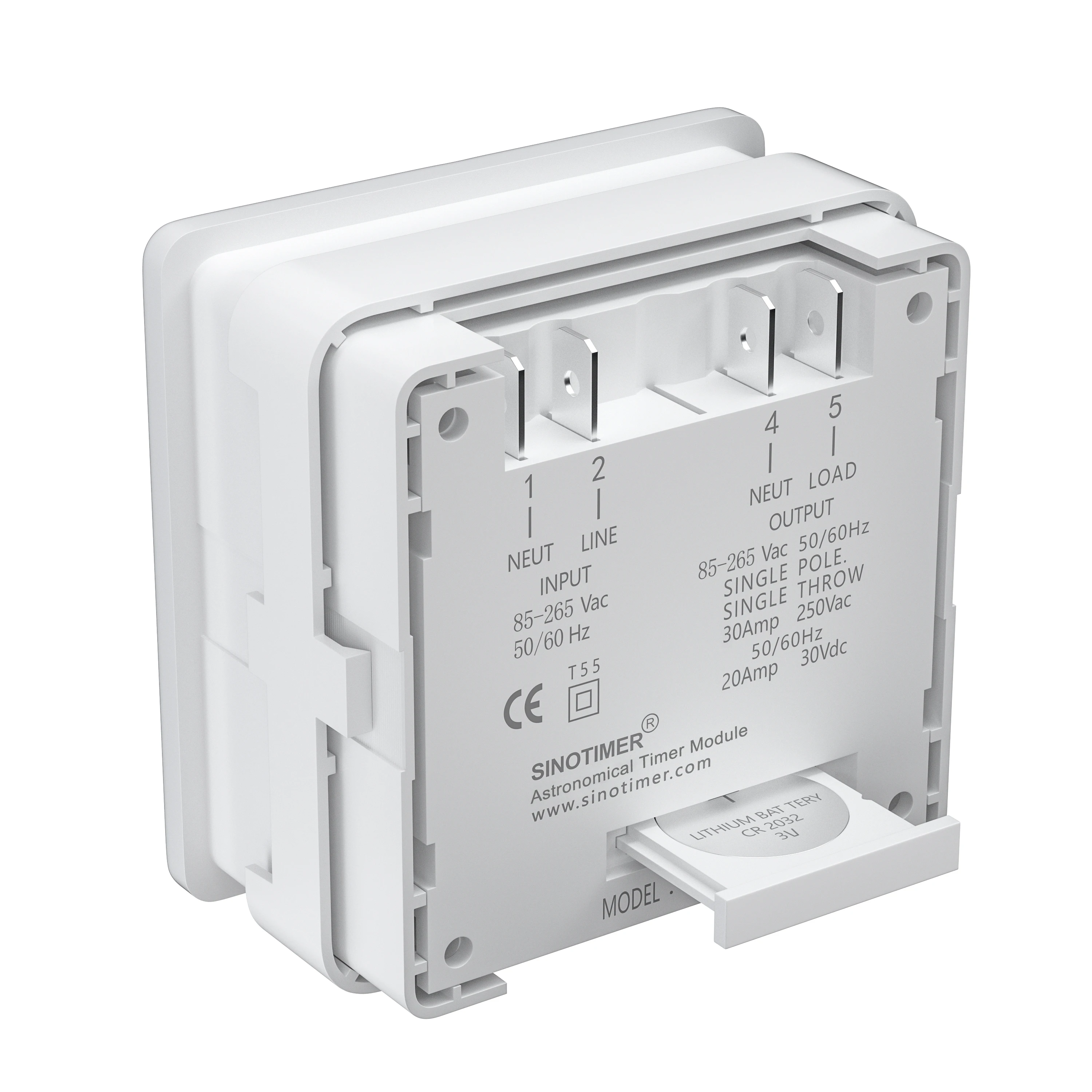TM915T 85-265VAC Astronomical Timer Switch 30A for Automatic Calculation of Sunrise and Sunset in Latitude and Longitude 6