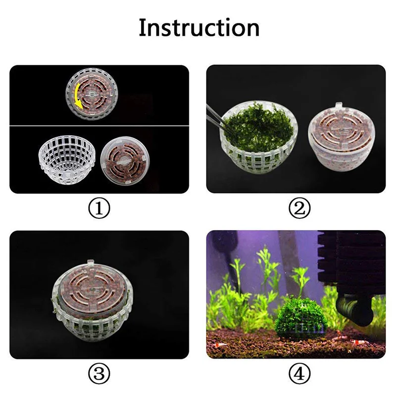 Aquarium Moss Ball Filter Aquatic Pet Supplies Decorations Fish Tank fish tank ornaments,fish tank decorations,aquarium ornaments