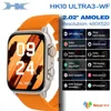 HK10 Ultra 3-WF AMOLED Smart Watch Men WiFi Bluetooth Call ChatGPT Compass G-Sensor Photo Album Sport Smartwatch for Android IOS 1