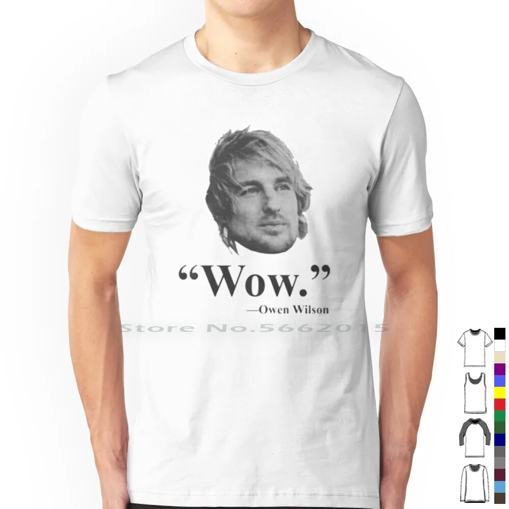 Owen Wow T Shirt 100% Cotton Owen Meme Viral Wow Most Searched Most Popular Best Seller Best Selling Short Long Sleeve Tee Top