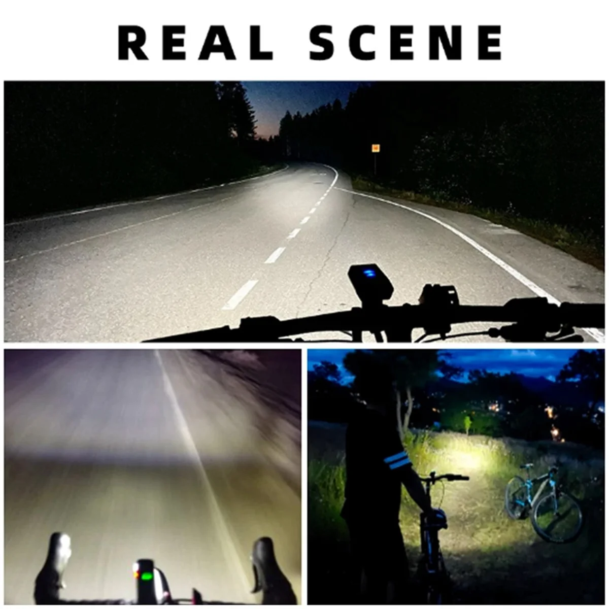 800LM USB Rechargeable Bicycle Front Light Cycling Headlight Bike Headlight