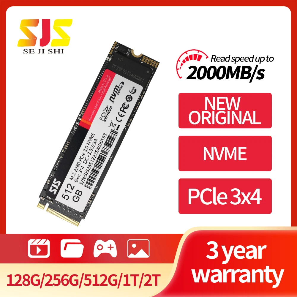 sjs-ssdsatam2pcie-nvmeハードドライブ512gb128gb256gb512gbテラバイトgbテラバイトgbの容量ラップトップコンピューター用