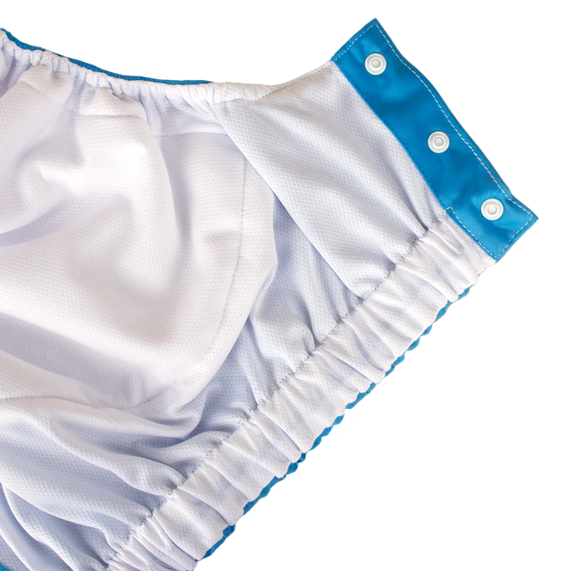 4PCS Adult Diapers with Insert Patients Elderly Washable Double opening Cloth Diaper Incontinence Solid Underwear Pants New 5