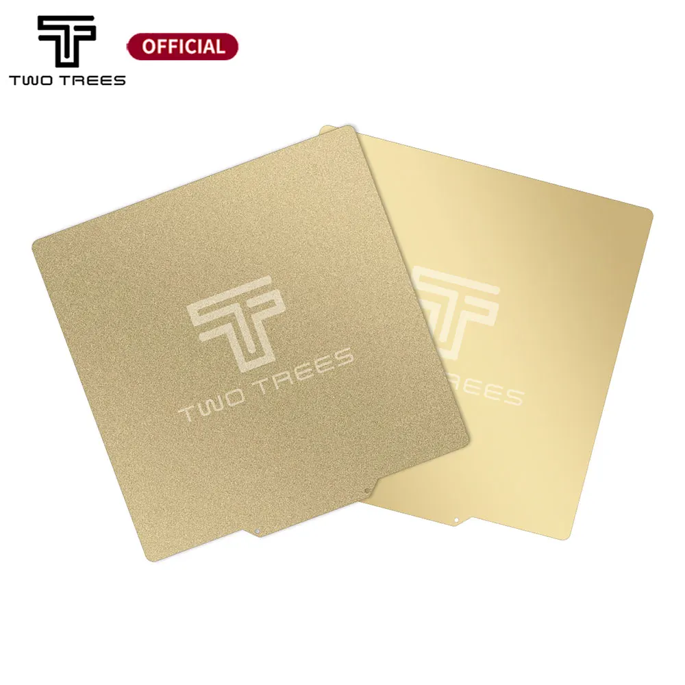 Twotrees-double Sided Pei Spring Steel Sheet Peças Texturizados de Impressora 3d Base Magnética Cama Térmica Quente Novo 220 mm 235 mm 310 mm