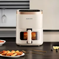 220V Air Fryer Household 5L/6L/7L/8L Visual Multi-function Electric Oven French Fryer Oil-free Fryer Air Fryers 1