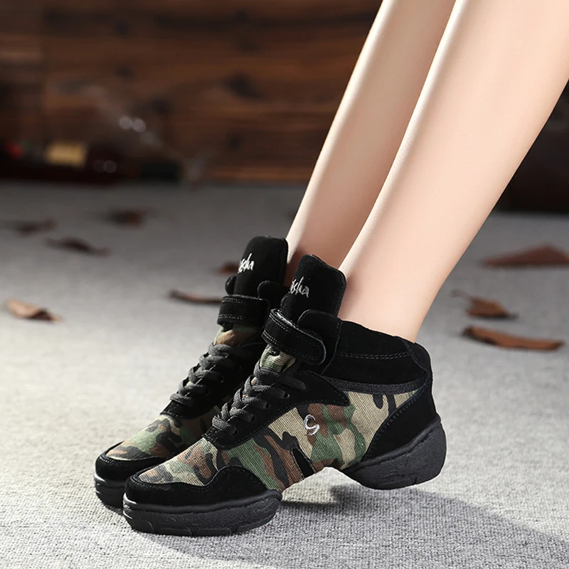 Dancing Shoes For Women Jazz Shoes Girls Sports Ladies Sneakers Soft Outsole Breath Modern Dance Breathable Lightweight Dancing 6