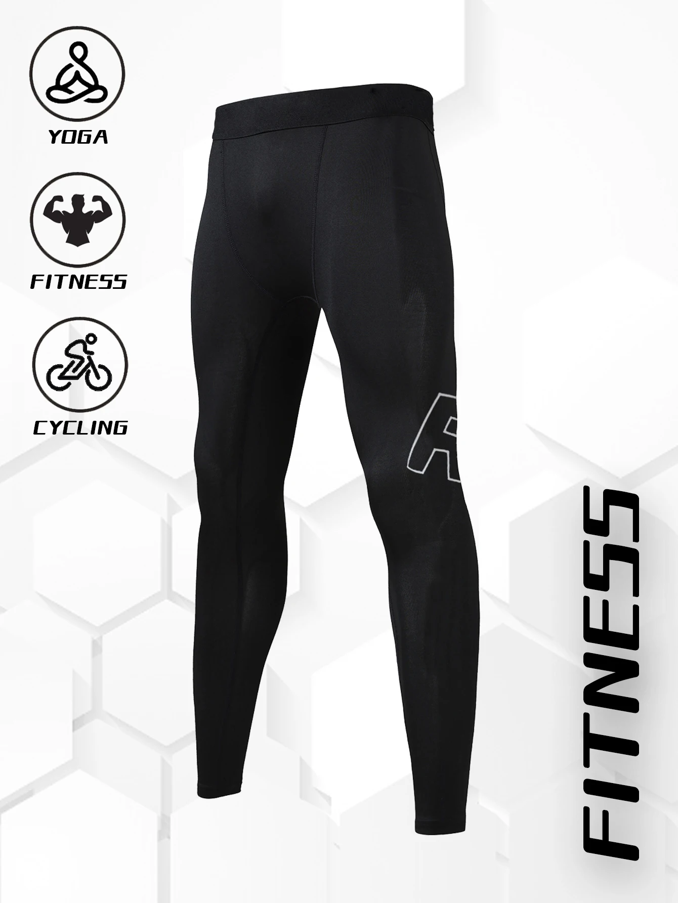 Men's sports compression pants