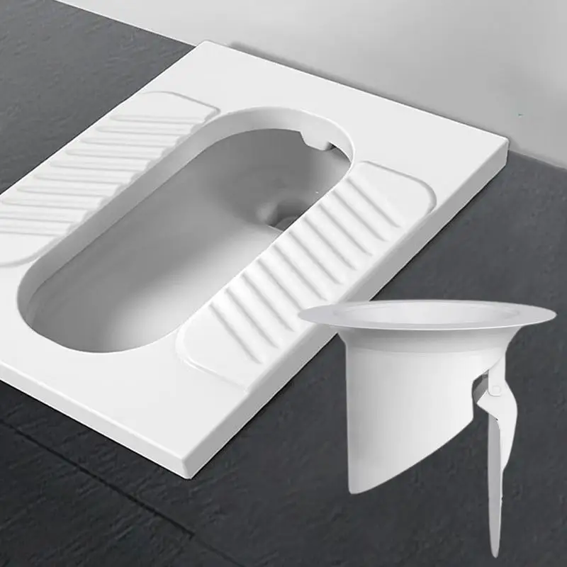 Squatting Pit Plug Squat Pit Plug Anti-odor Sealed Anti-clogging Squatting Toilet Cover Easy Installation Pot Cover Backflow